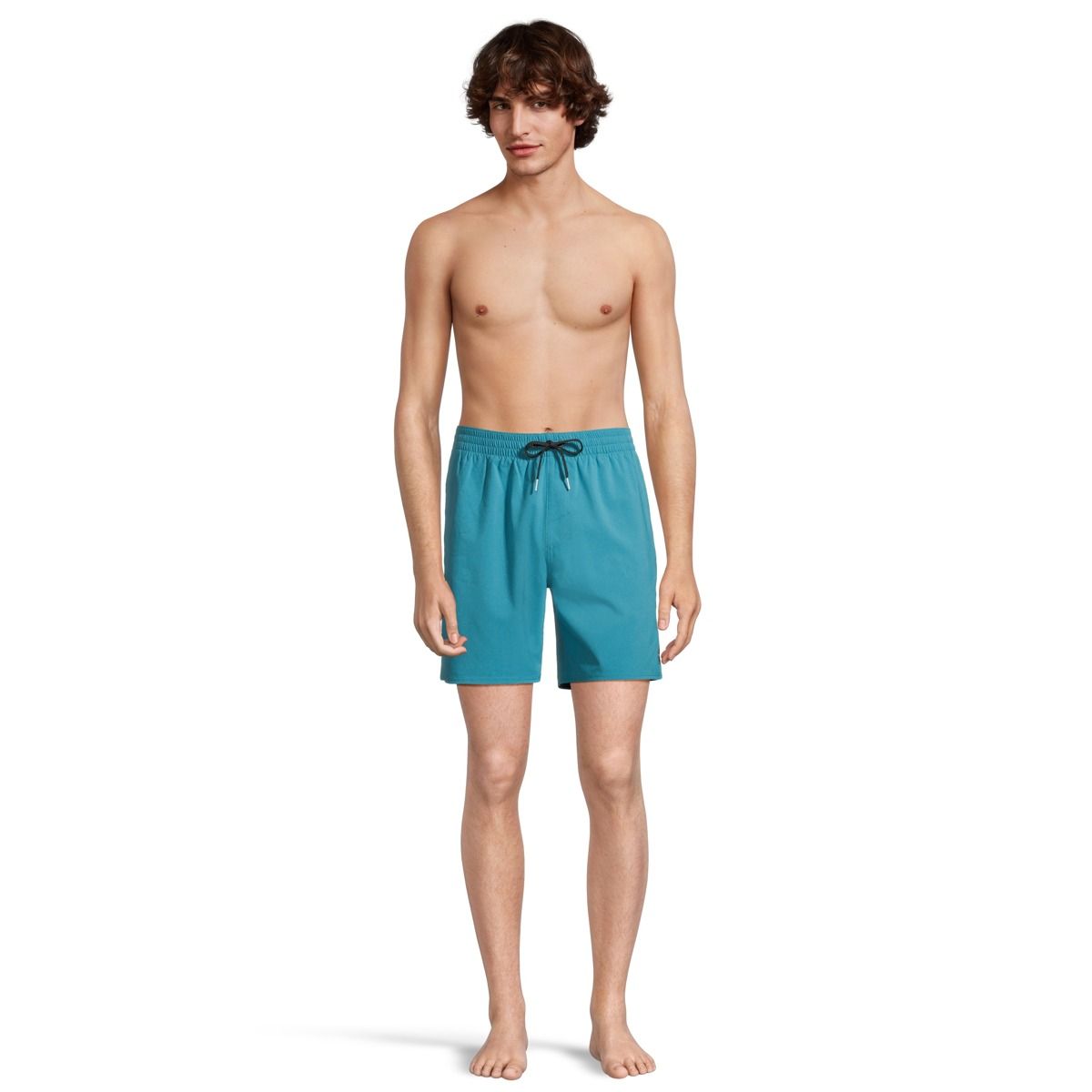 O'Neill Men's Canada Solid 17" Elastic Waist Volley Shorts