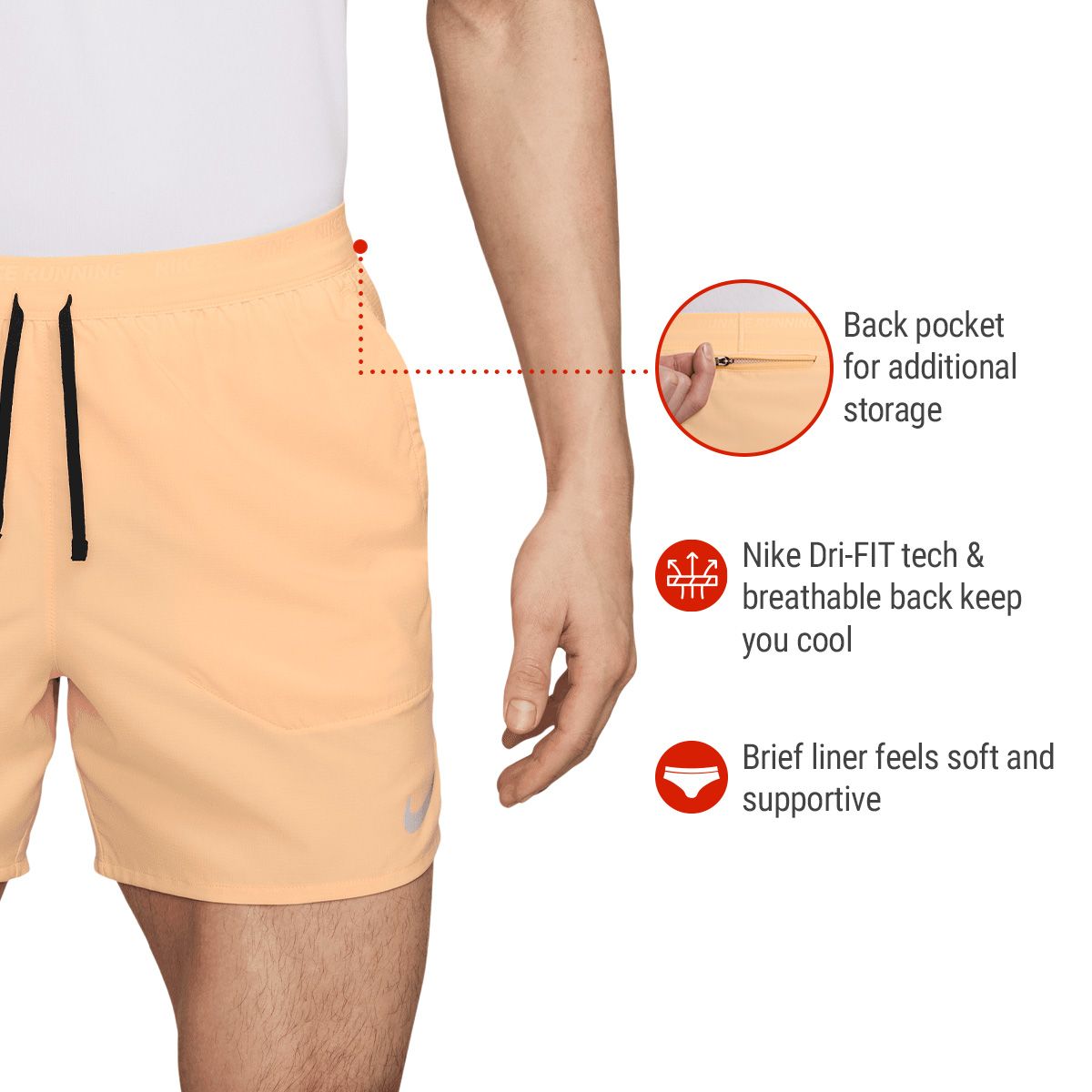 Nike Men's Flex Stride 5" Boyfriend Shorts