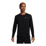 Nike Men's Miler Dri-FIT Long Sleeve Shirt Front_Flat