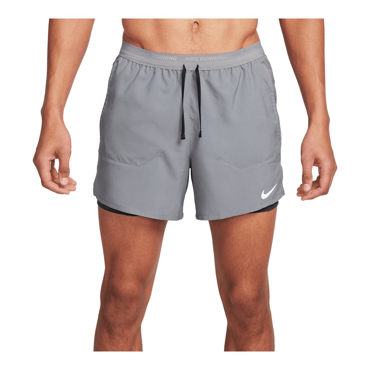 Nike Men's Dri-FIT Stride 2 in 1 5 Inch Shorts