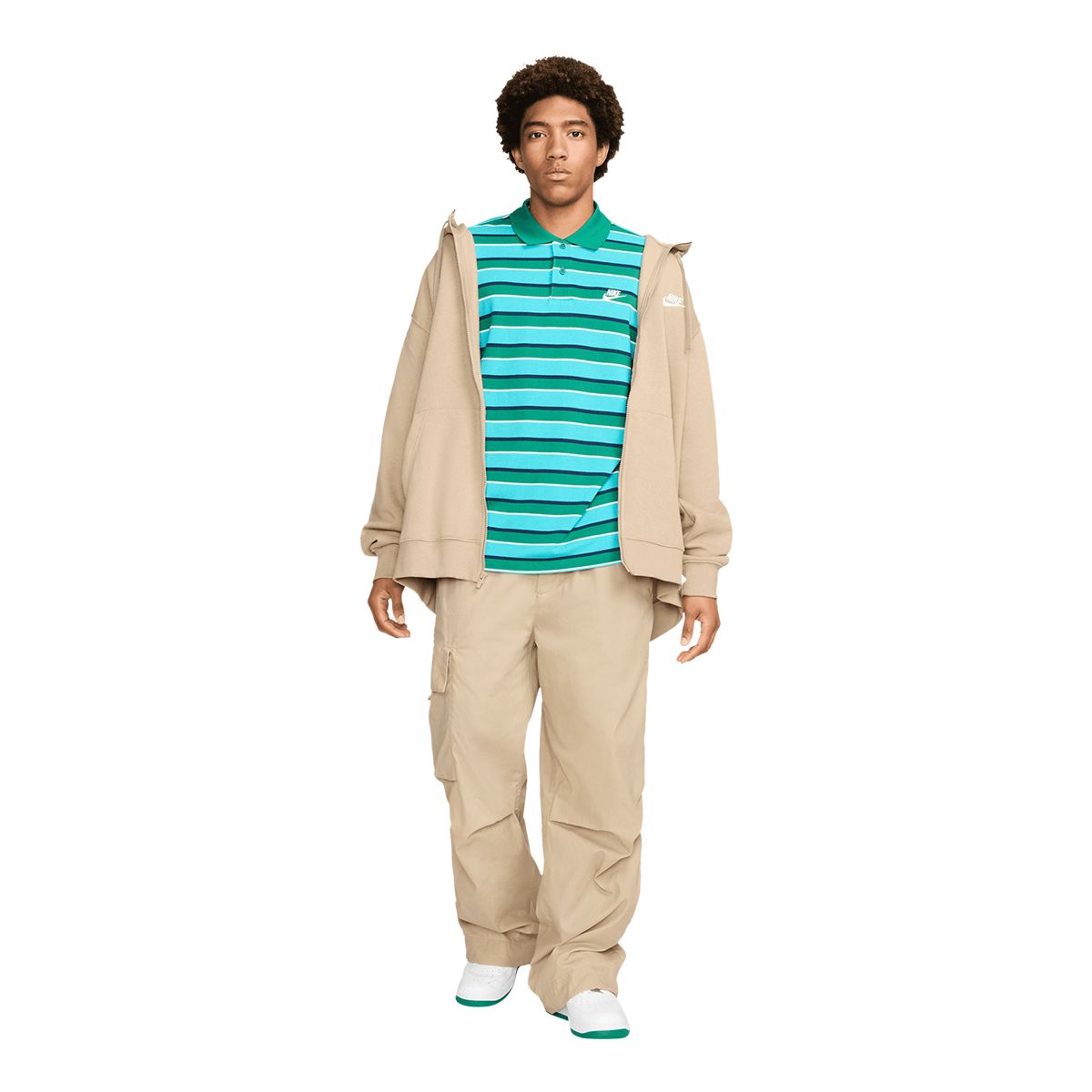 Nike Sportswear Men's Club Stripe Polo Shirt