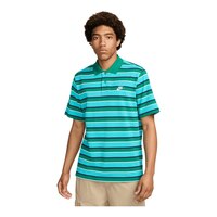 Nike Sportswear Men's Club Stripe Polo Shirt Front_Angled_Left