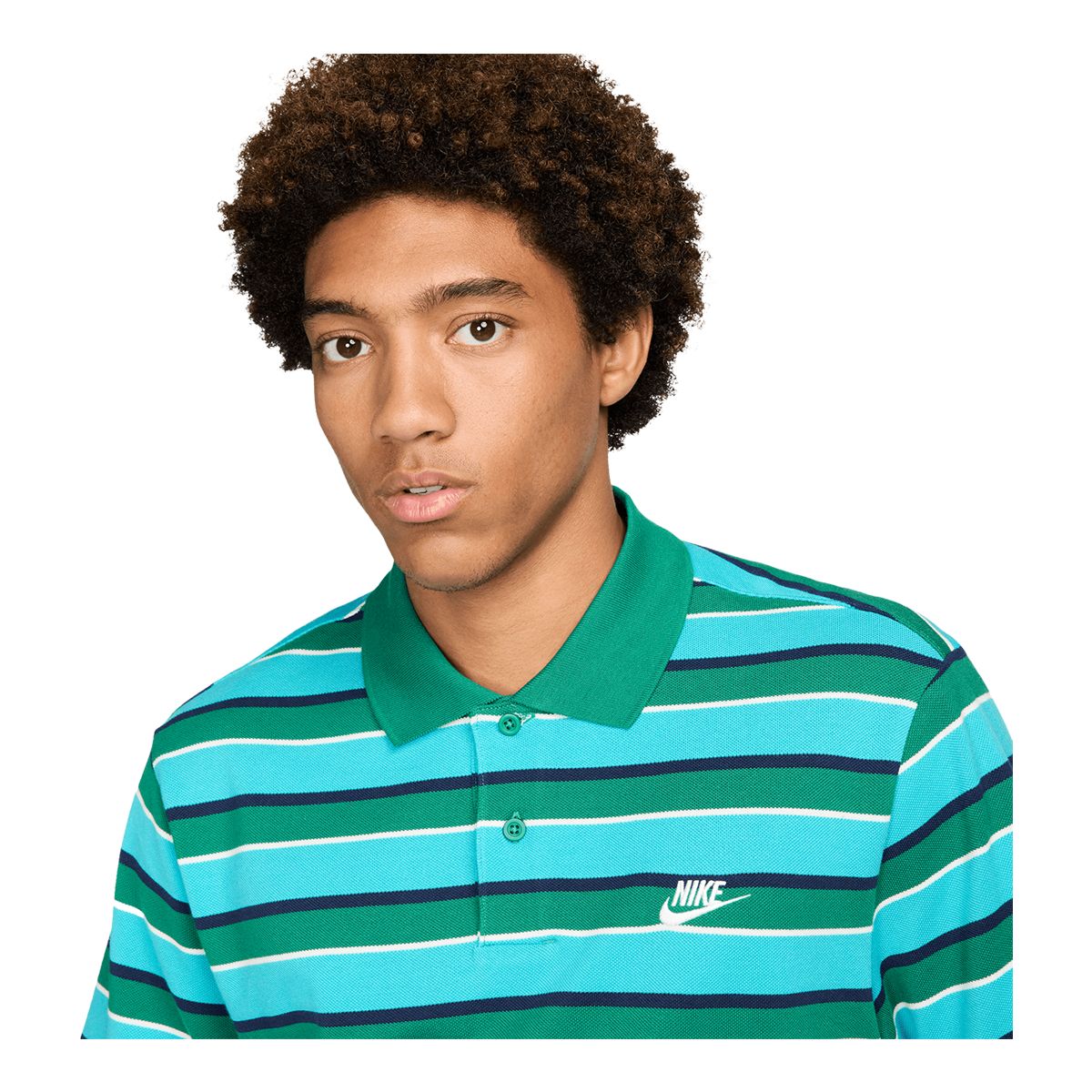Nike Sportswear Men's Club Stripe Polo Shirt