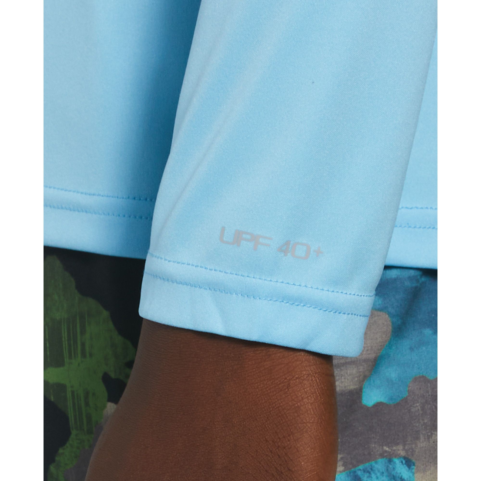 Nike Men's Swoosh At Sea Long Sleeve Hydroguard T Shirt