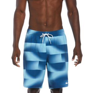 Nike Men's Water Stripe 9" Compression Volley Shorts