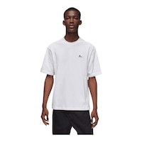 Jordan Men's Brand Sneaker Patch Crew T Shirt Front_Flat