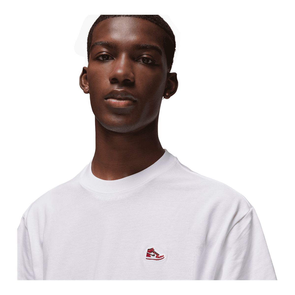 Jordan Men's Brand Sneaker Patch Crew T Shirt