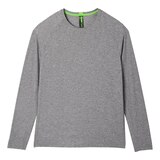 FWD Men's Push Drirelease Long Sleeve Shirt Front_Flat