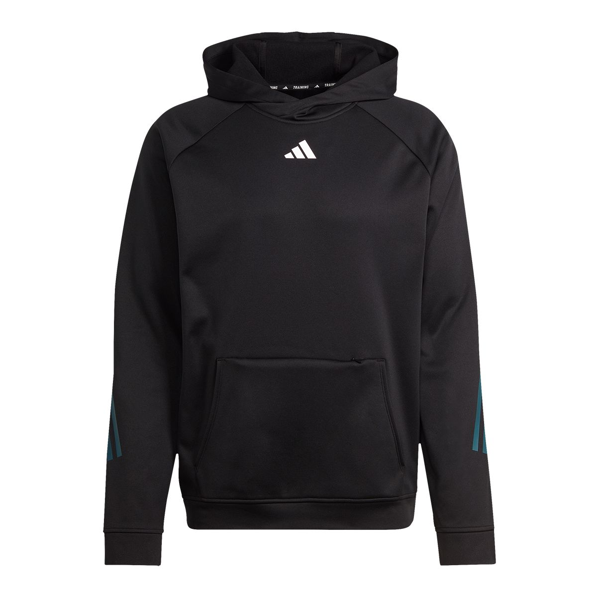 adidas Men's TI 3-Stripes Hoodie Track Top