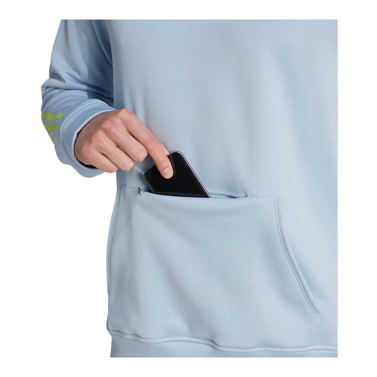 adidas Men's TI 3-Stripes Hoodie Track Top