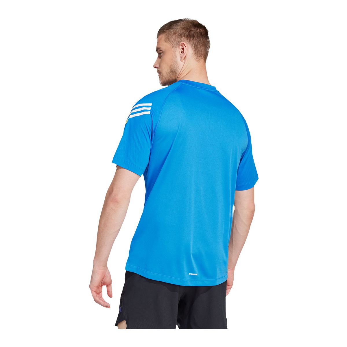 adidas Men's TI 3-Stripes T Shirt