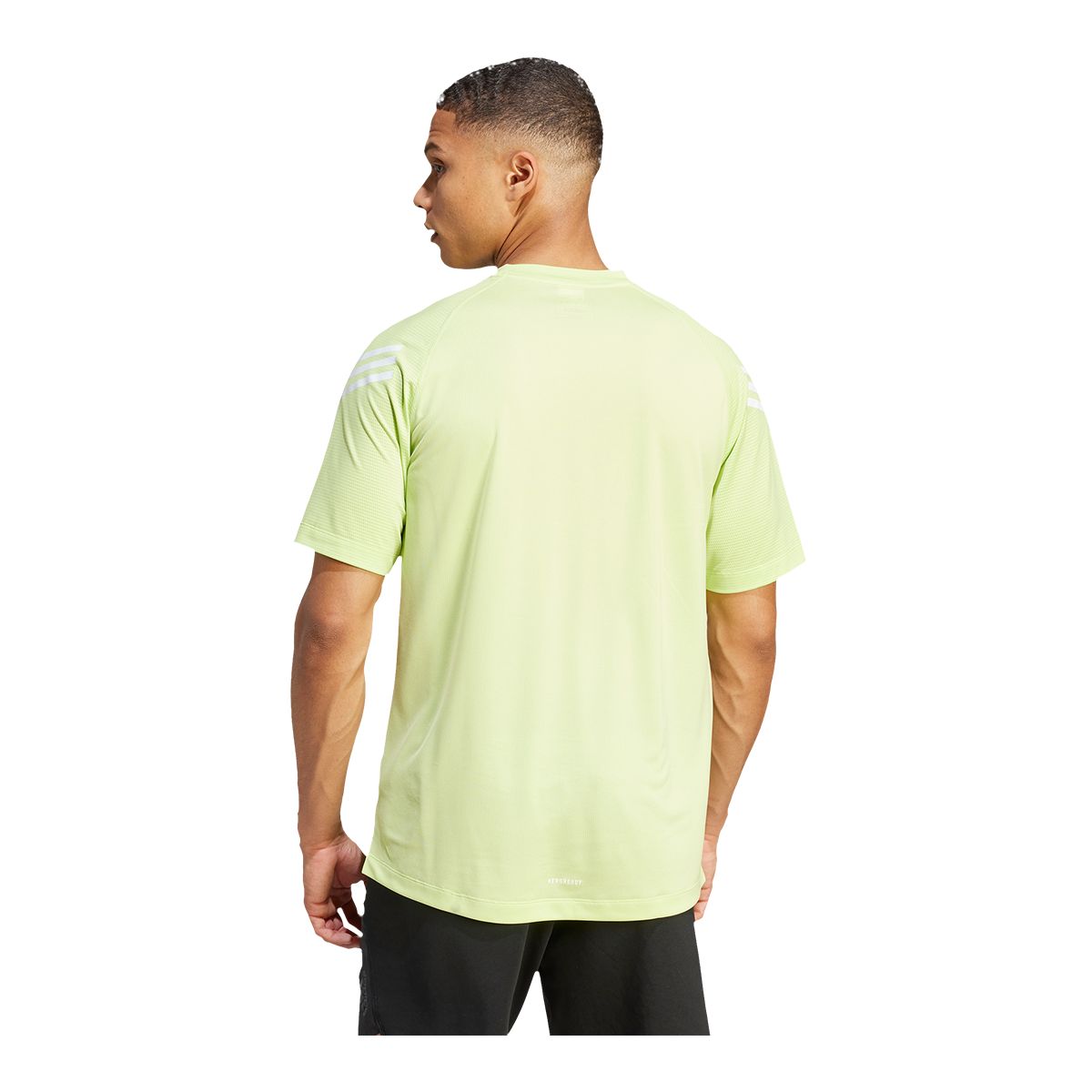 adidas Men's TI 3-Stripes T Shirt