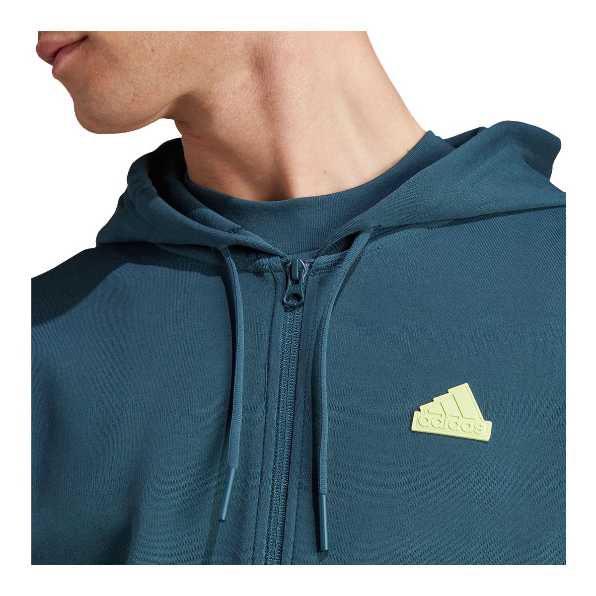 adidas Men's Future Icons 3-Stripes Full Zip Hoodie Track Top