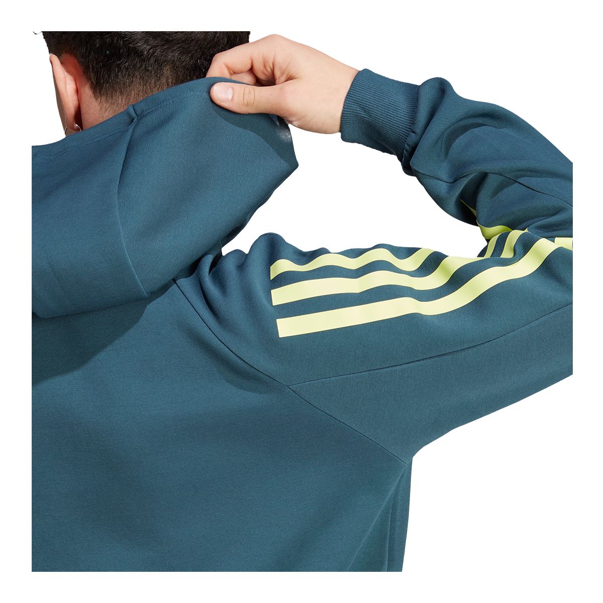 adidas Men's Future Icons 3-Stripes Full Zip Hoodie Track Top