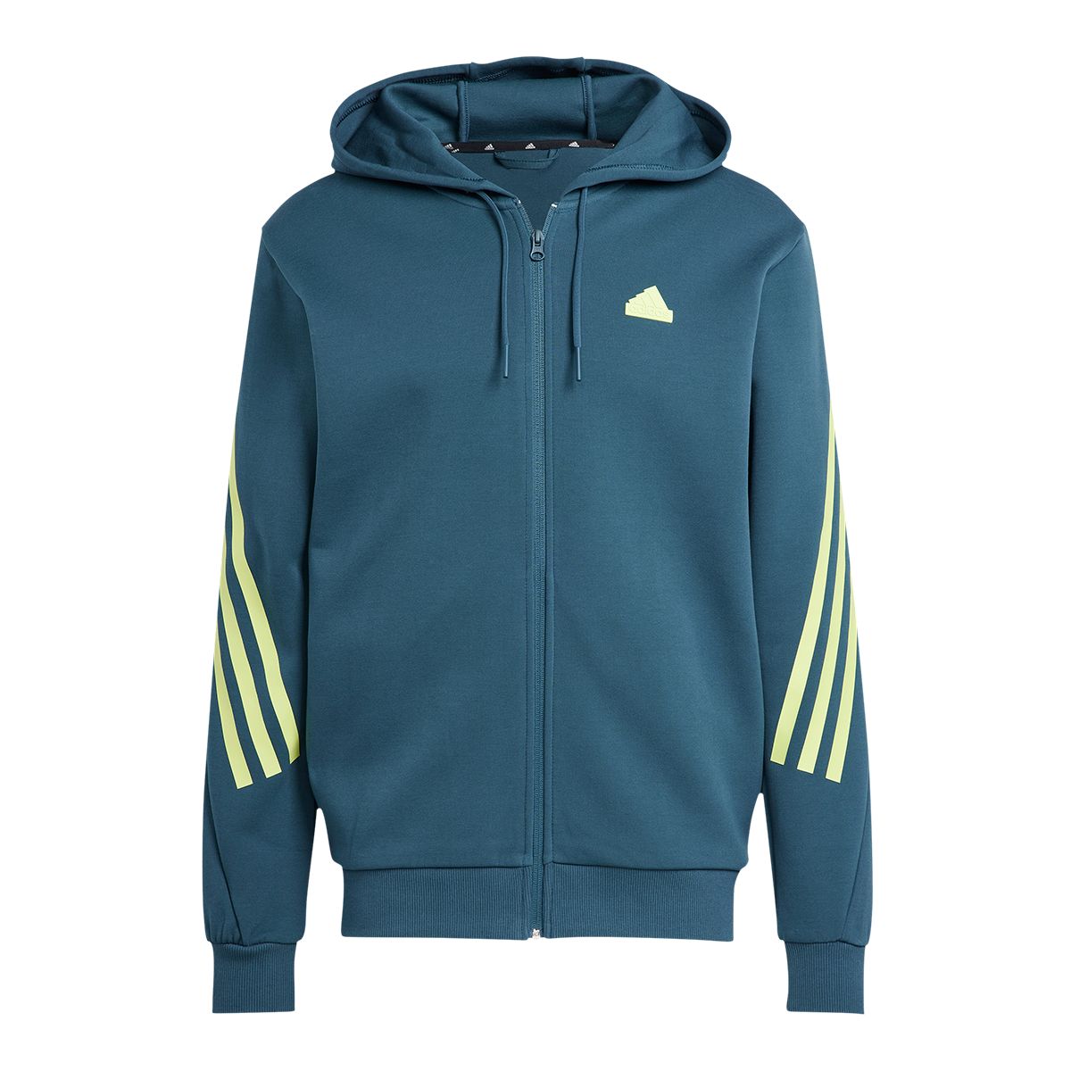 adidas Men's Future Icons 3-Stripes Full Zip Hoodie Track Top