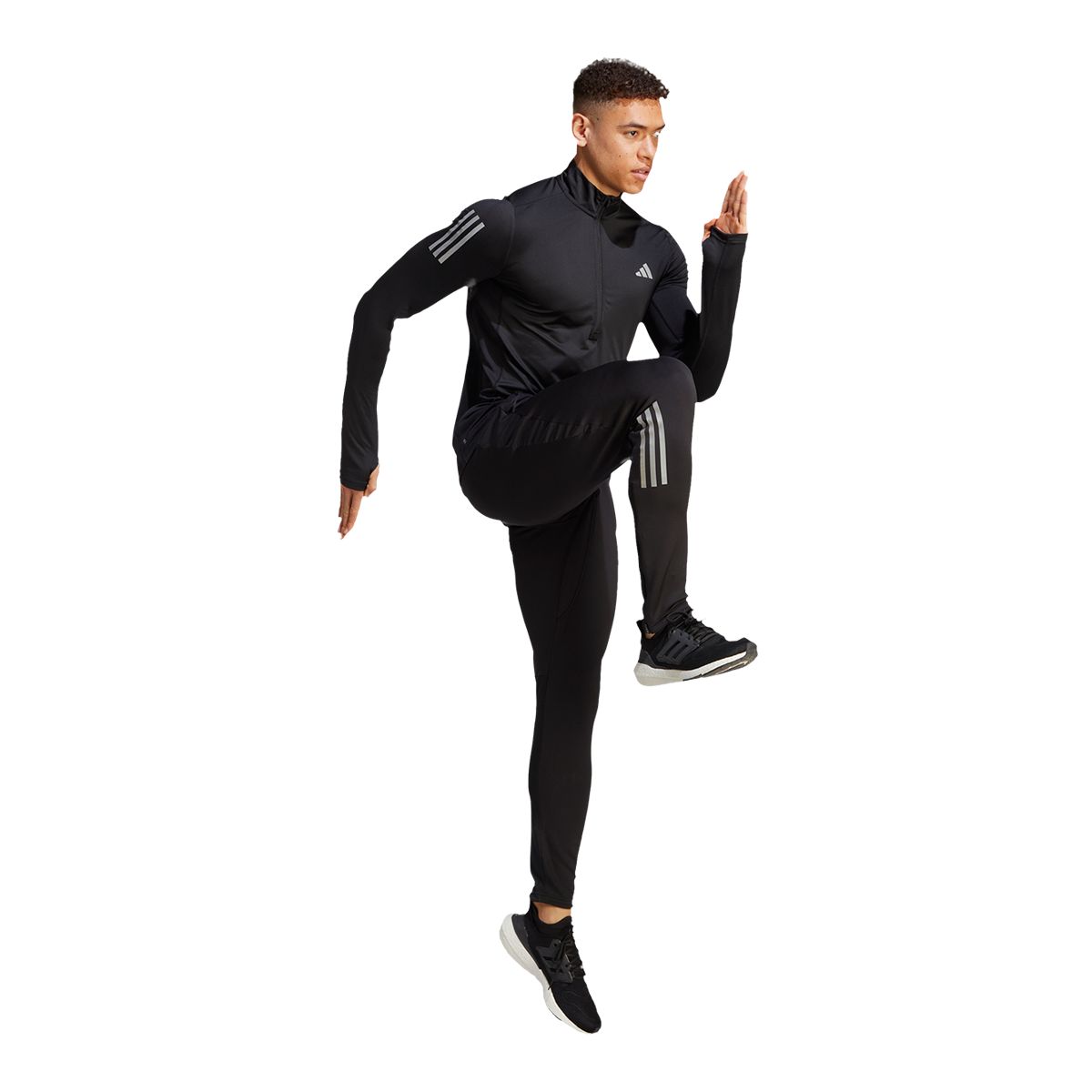 adidas Men's Own The Run 1/4 Zip Sweatshirt