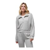 TravisMathew Women's Skyloft 1/2 Zip Golf Pullover Front_Angled_Left