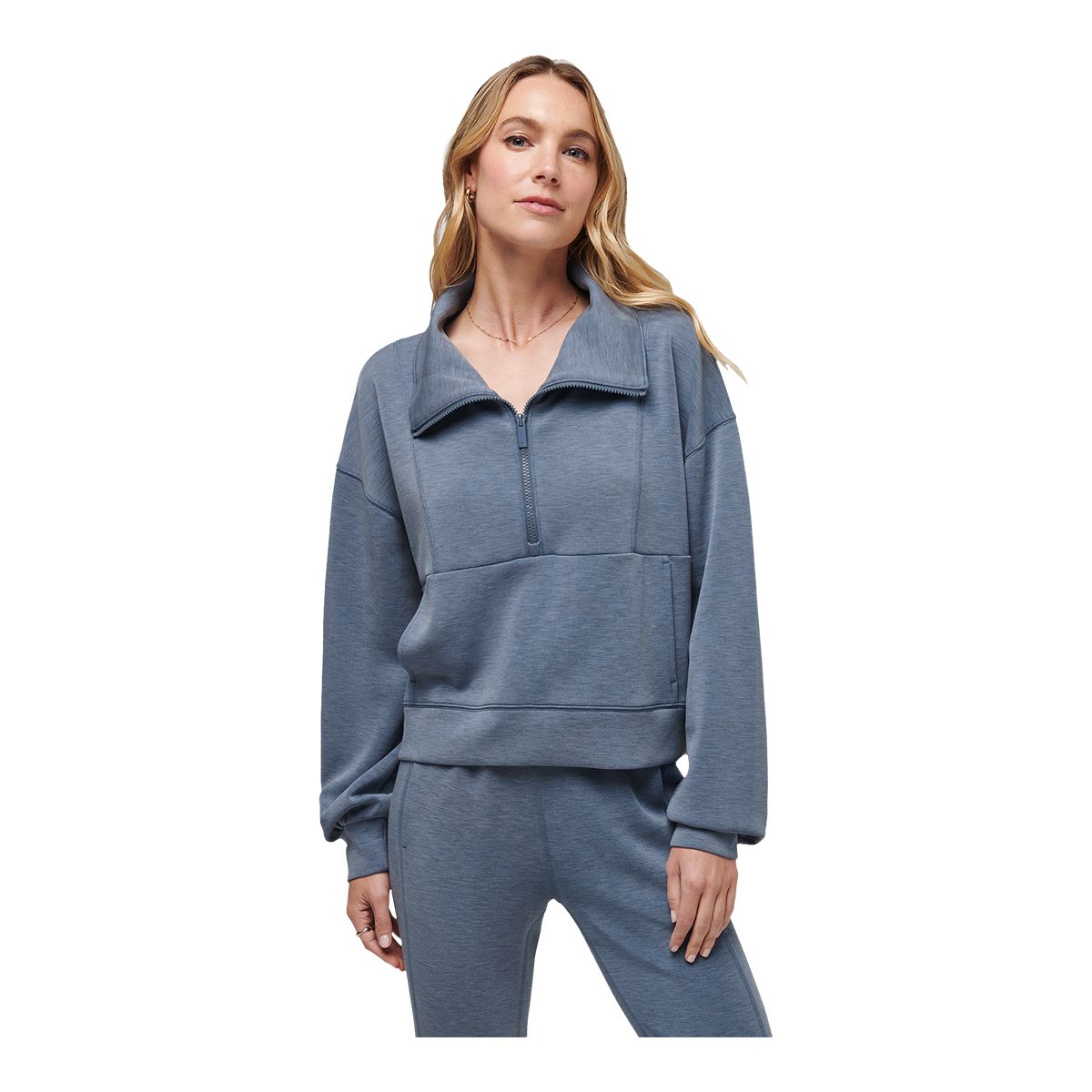 Golf Pullover Travis Mathew Yanks Pullover TravisMathew Women's 1/2 Zip Golf Pullover