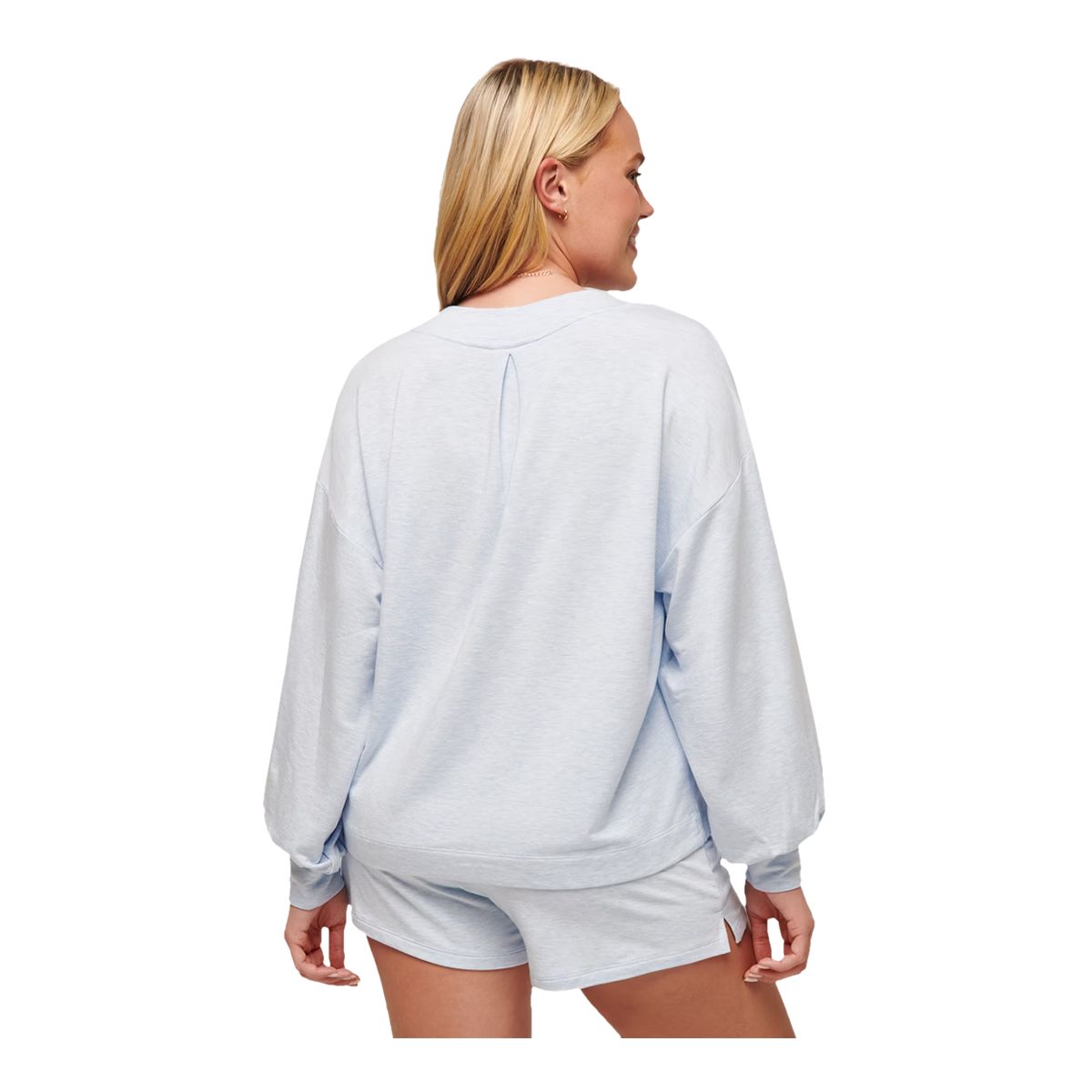 TravisMathew Women's Cloud Half Zip V-neck Golf Pullover