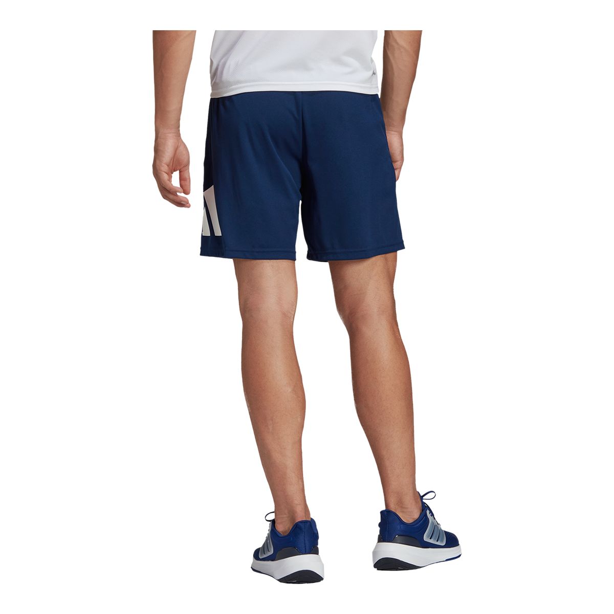 adidas Men's Training Essentials 3 Bar Shorts - 9"