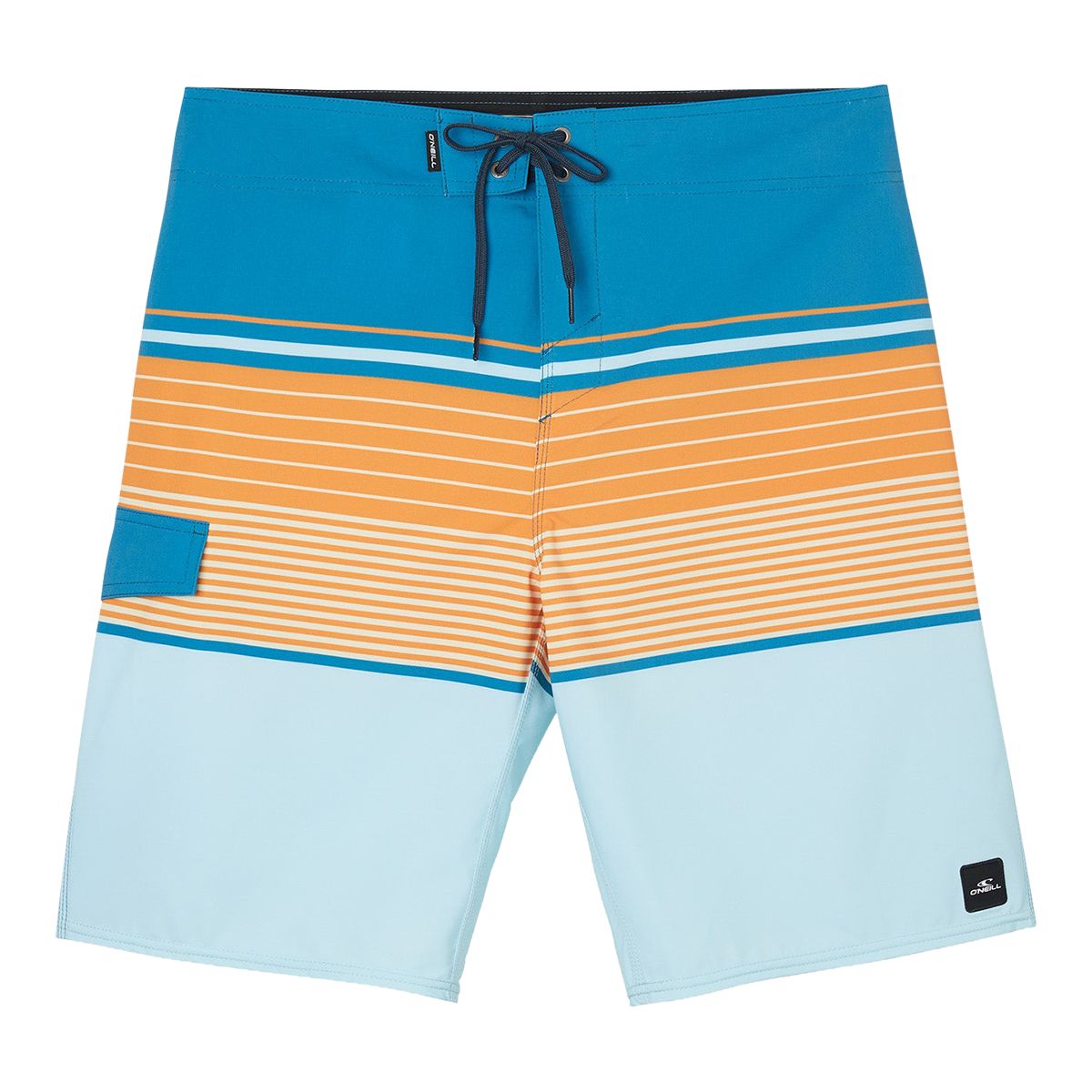 O'Neill Men's Lennox Stripe 21 Inch Hyperfreak Boardshorts