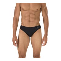Speedo Men's Fit Solar 1 Inch Xtra Life Lycra Brief Front_Flat