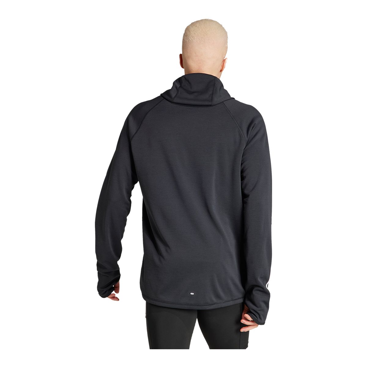 adidas Men's Own The Run Essentials 3 Stripes Hoodie