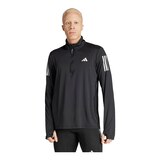 adidas Men's Own The Run 1/2 Zip Long Sleeve Top Front_Angled_Left