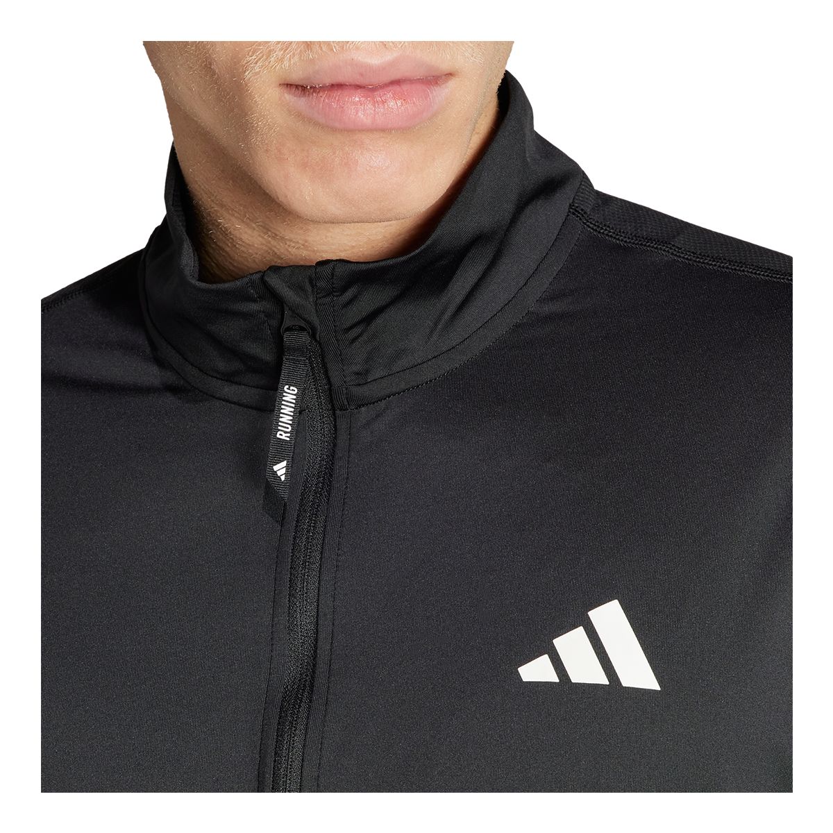 adidas Men's Own The Run 1/2 Zip Long Sleeve Top