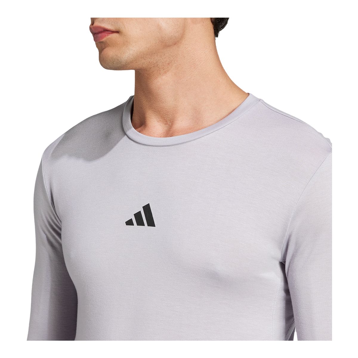 adidas Men's Workout Long Sleeve T Shirt