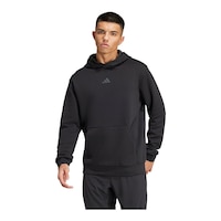 adidas Men's D4T Pullover Hoodie Front_Angled_Left