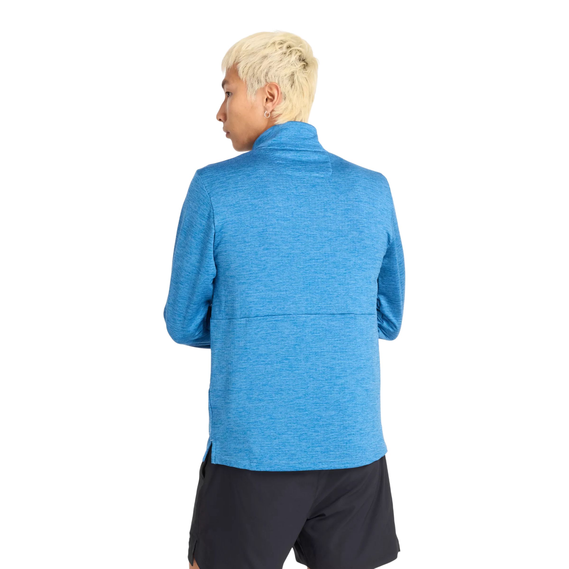 New Balance Men's Athletics Heat Grid 1/2 Zip Long Sleeve Top