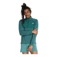 New Balance Men's Athletics Heat Grid 1/2 Zip Long Sleeve Top