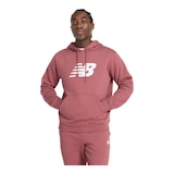 New Balance Men's Core Fleece Pullover Hoodie Front_Angled_Left