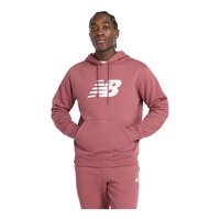 New Balance Men's Core Fleece Pullover Hoodie Front_Angled_Left