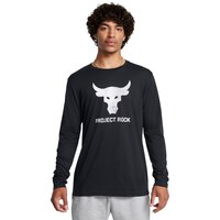 Under Armour Men's Project Rock Brahma Bull Long Sleeve T Shirt Front_Flat
