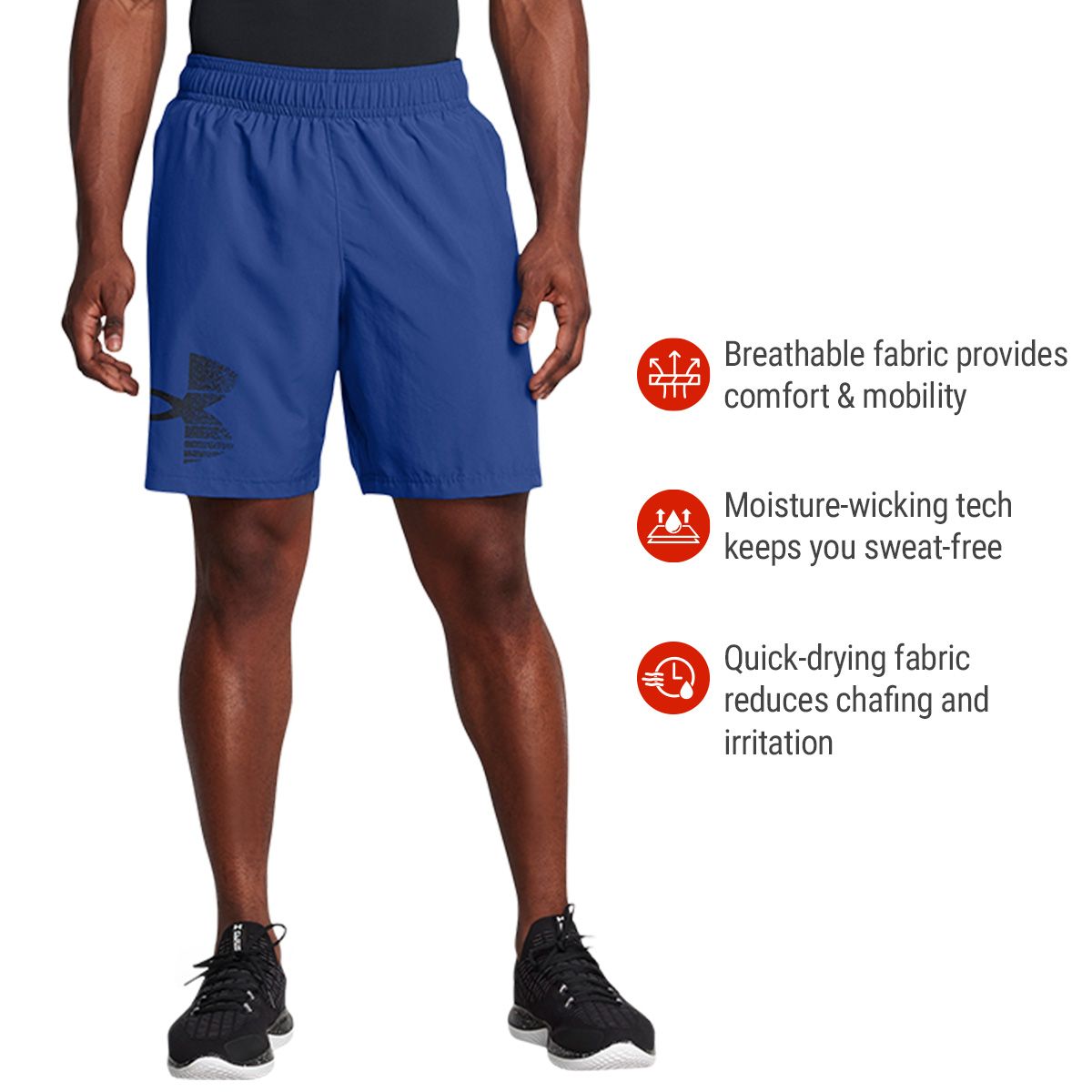 Under Armour Men's Woven Graphic Shorts
