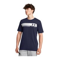 Under Armour Men's LC Stripe T Shirt Front_Angled_Left
