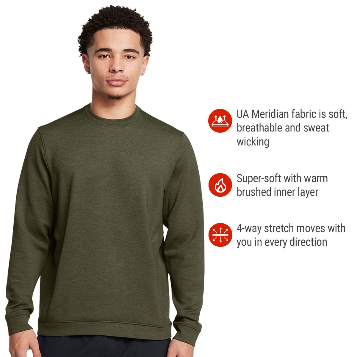 Under Armour Men's Meridian Cold Weather Sweatshirt