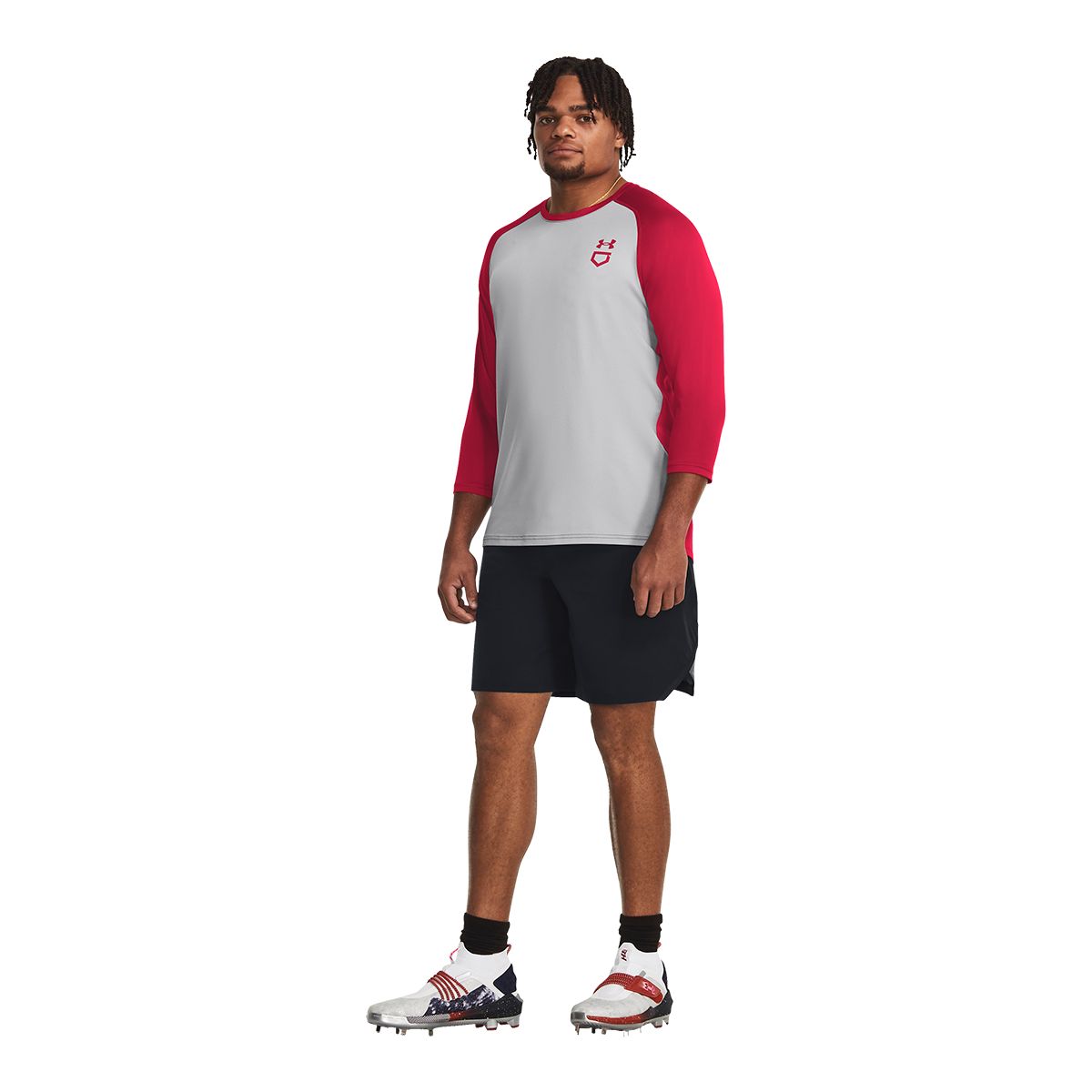 Under Armour Men's 3/4 Sleeve Ball Shirt