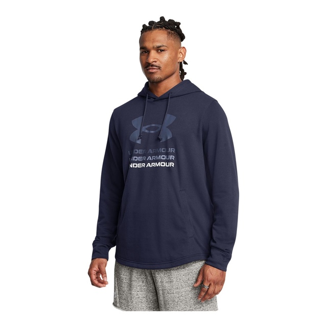 Under Armour Men's Rival Terry Graphic Pullover Hoodie