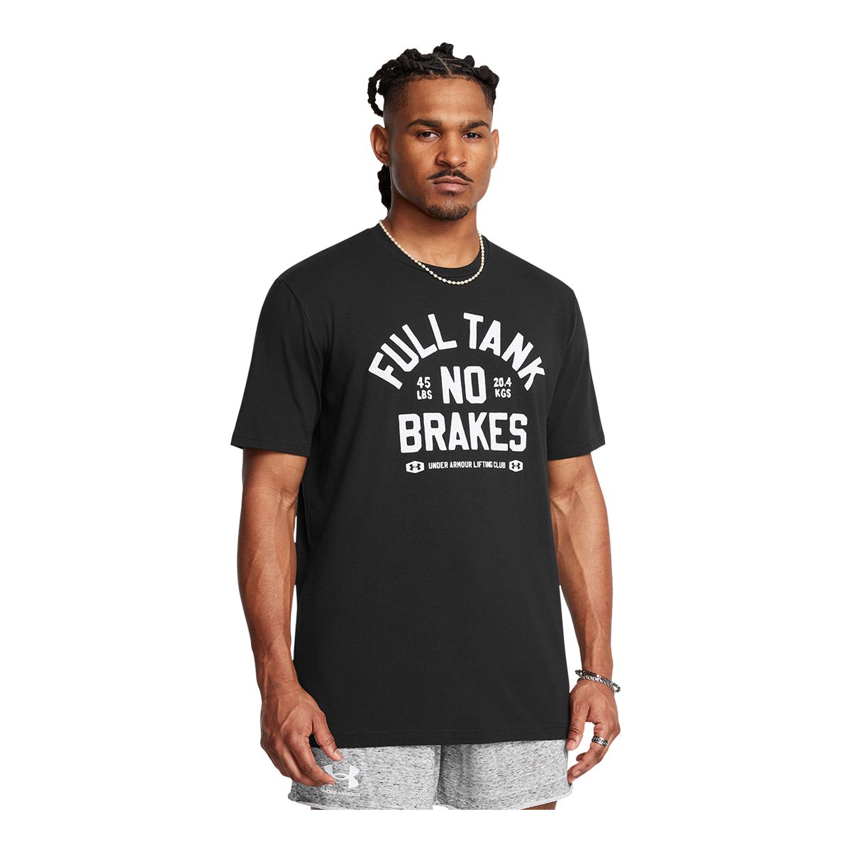Under Armour Men's Full Tank No Brakes T Shirt