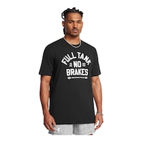 Under Armour Men's Full Tank No Brakes T Shirt Front_Angled_Right