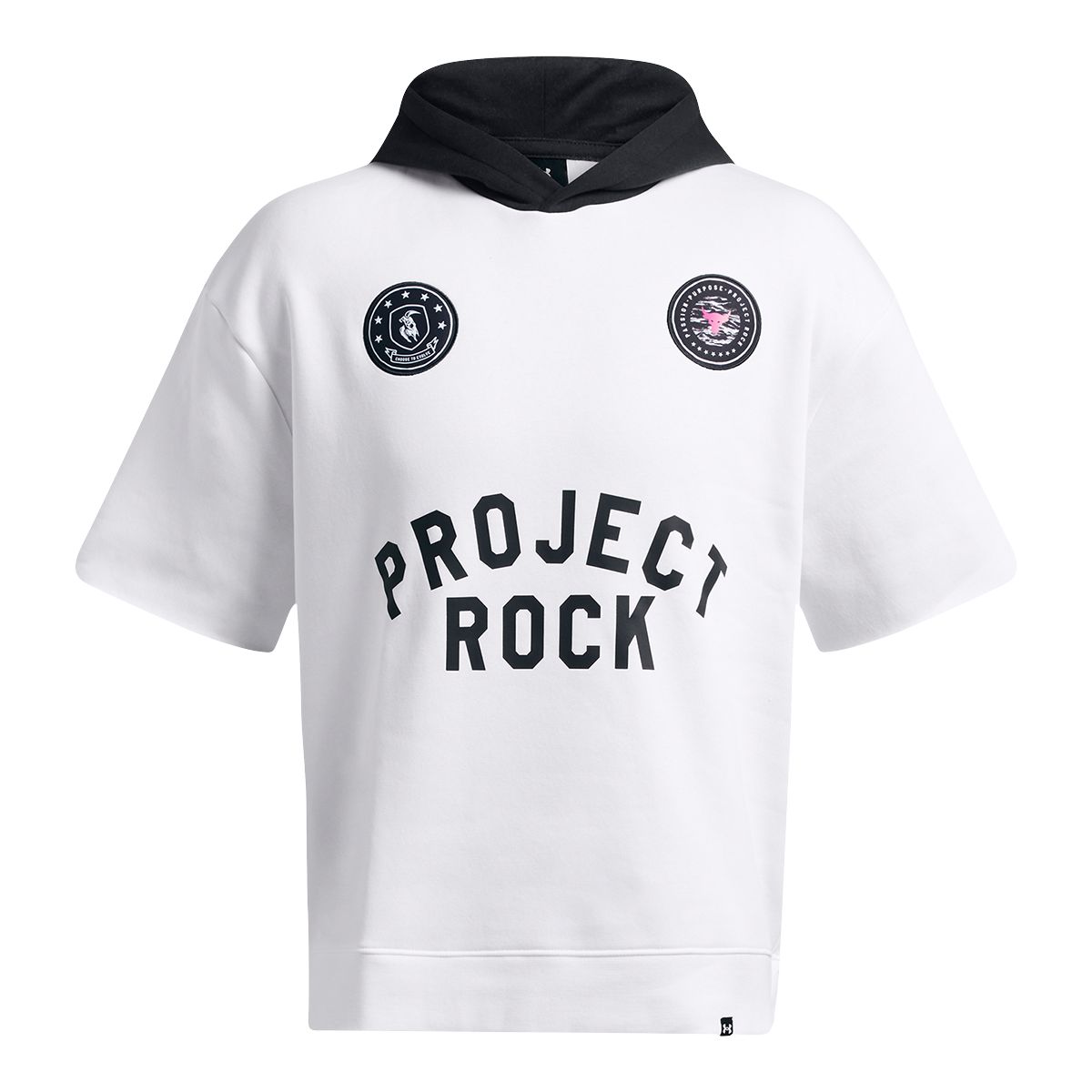 Under Armour Men's Project Rock Icon BOH Short Sleeve Hoodie