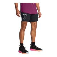 Under Armour Men's Project Rock 7 Mesh Shorts Front_Three_Fourths_Angled_Right