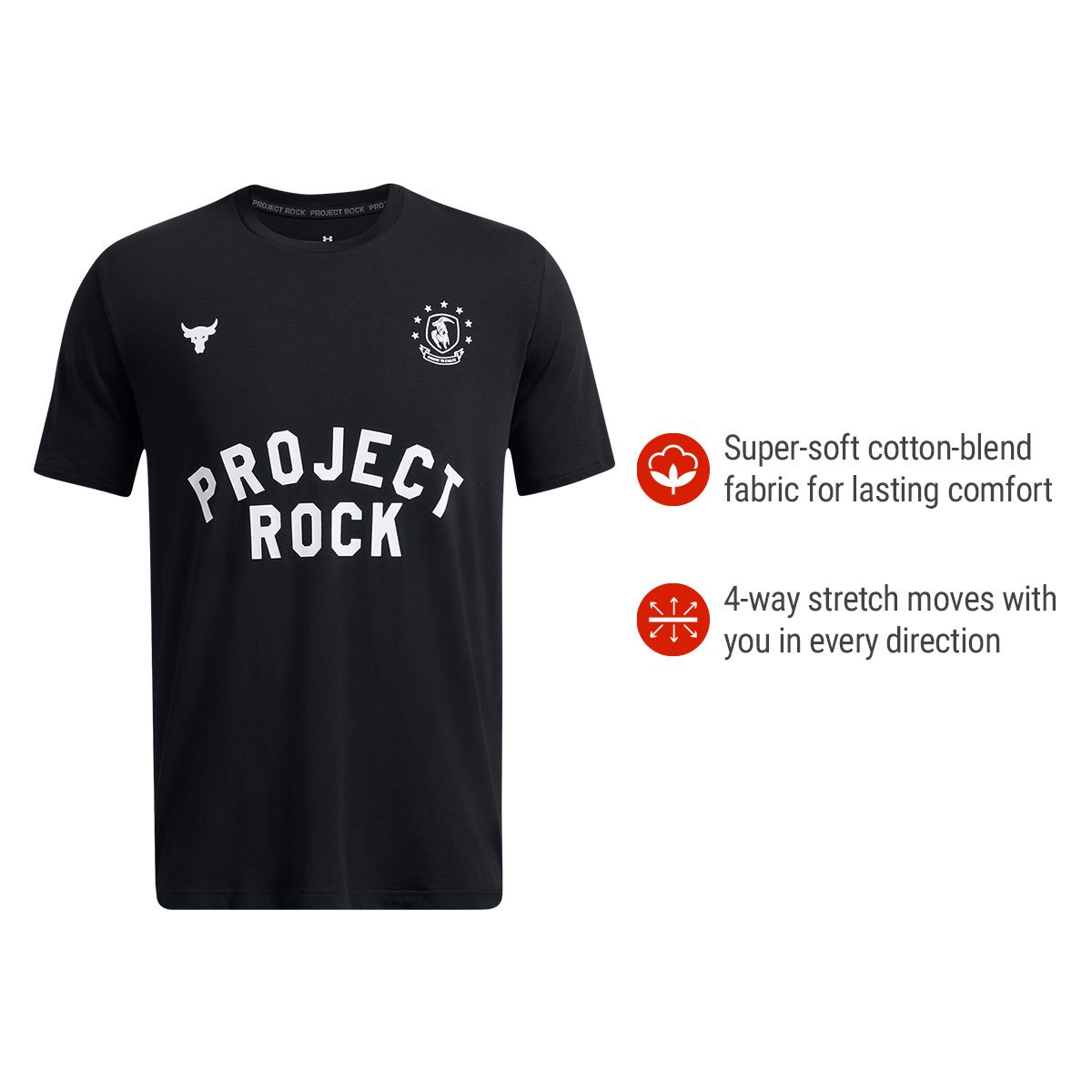 Under Armour Men's Project Rock BOH T Shirt