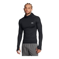 Under Armour Men's ColdGear© Elite Scuba Hoodie Front_Angled_Left
