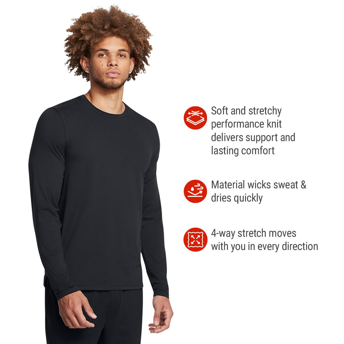 Under Armour Men's Meridian Long Sleeve T Shirt