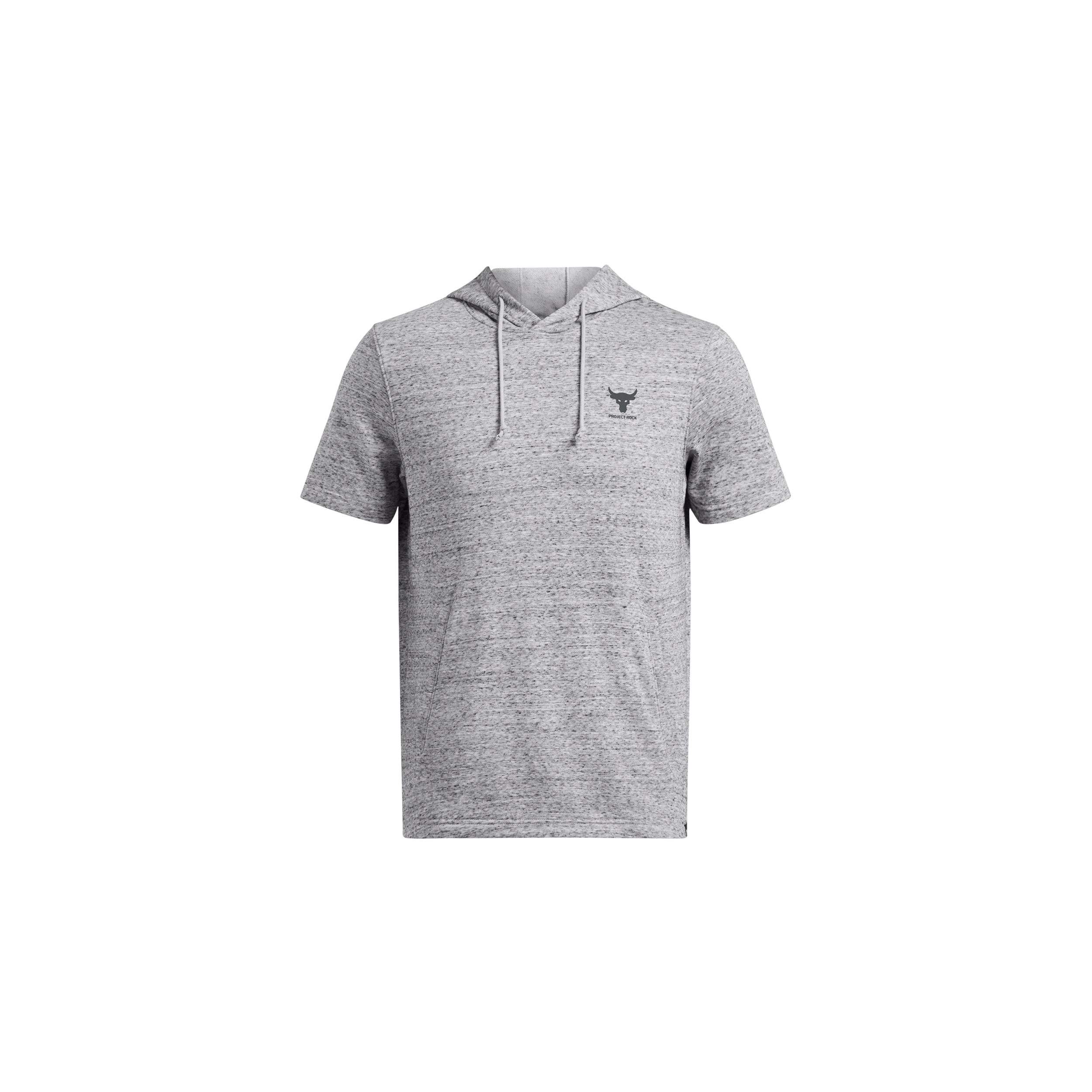 Under Armour Men's Project Rock Payoff Terry Short Sleeve Hoodie