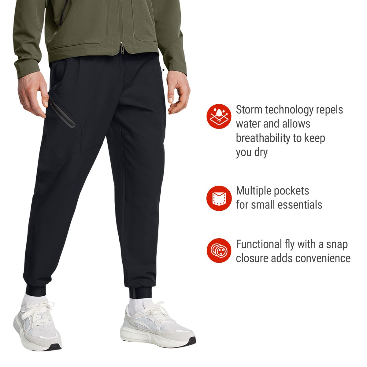 Under Armour Men's Unstoppable Woven Jogger Pants